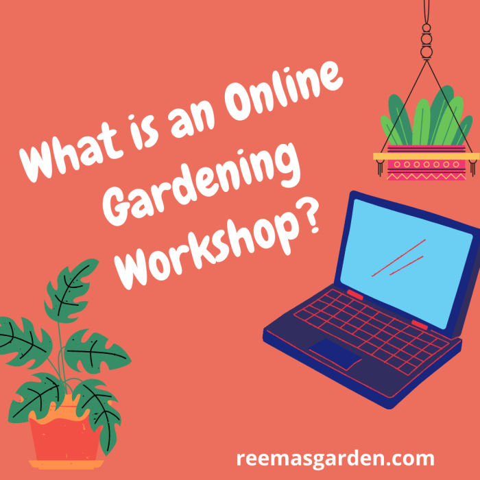 Online gardening workshops